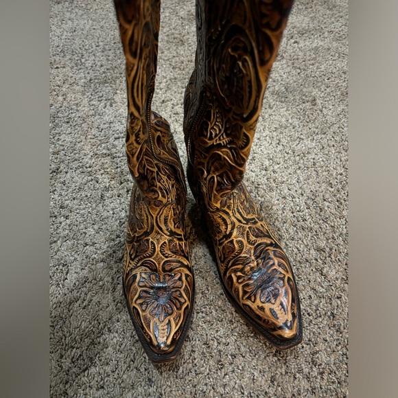 Rockem tooled boots - Picture 4 of 4